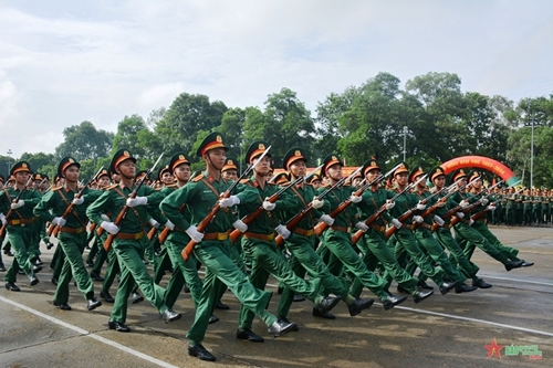 Trường Sĩ quan Lục quân 1 chú trọng quá trình tự đào tạo của mỗi học viên